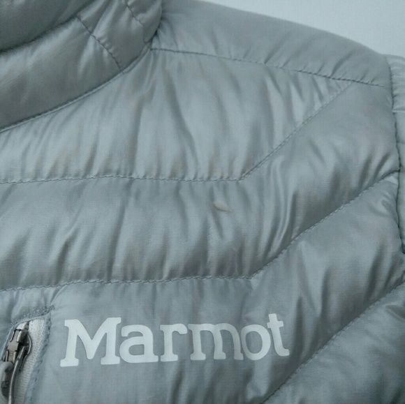 MARMOT Women’s Silver Ultralight Puffer Jacket Goo - Picture 5 of 7